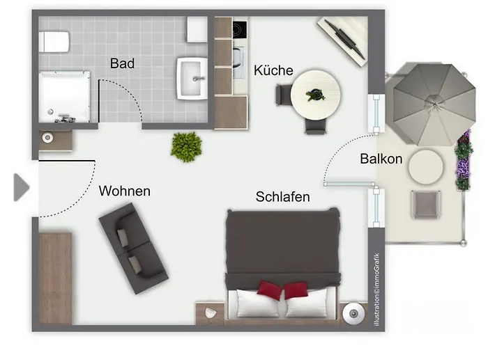 公寓 Strandvilla Krabbe 13